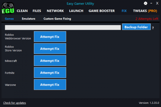 Easy Gamer Utility PRO 1.3.67